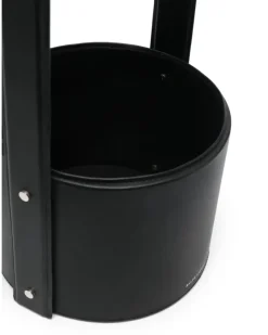 Brennan Regenschirmhalter mit Logo-Print - Schwarz
