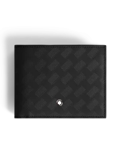 Brieftasche 6 cc aus Extreme Leder - Schwarz / Cayenne - Leder - MB199414 - Brieftaschen