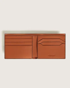 Brieftasche 6 cc aus Extreme Leder - Schwarz / Cayenne - Leder - MB199414 - Brieftaschen