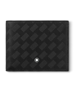 Brieftasche 6 cc aus Extreme Leder - Schwarz - MB131762 - Brieftaschen