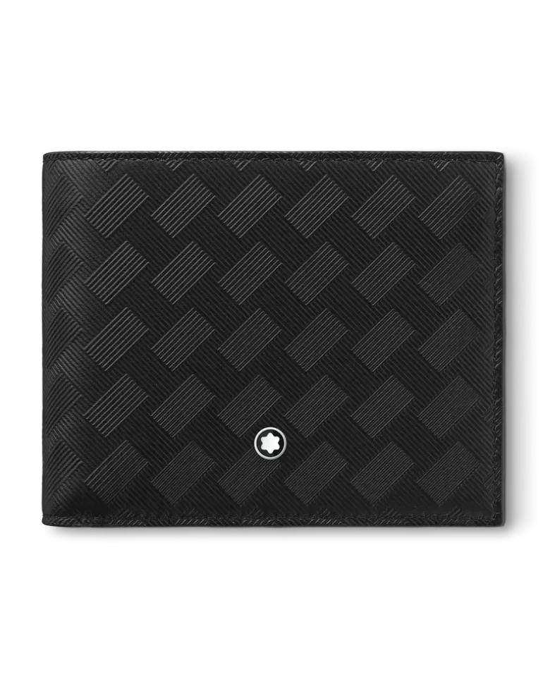 Brieftasche 6 cc aus Extreme Leder - Schwarz - MB131762 - Brieftaschen
