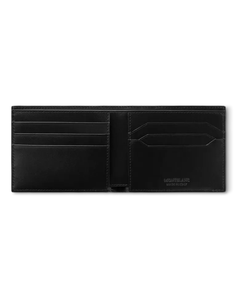 Brieftasche 6 cc aus Extreme Leder - Schwarz - MB131762 - Brieftaschen