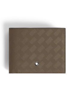 Brieftasche 6 cc aus Extreme Leder - Haselnussbraun - Leder - MB220288 - Brieftaschen