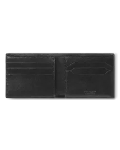 Brieftasche 6 cc aus Meisterstück Leder - Schwarz - Leder - MB198308 - Brieftaschen