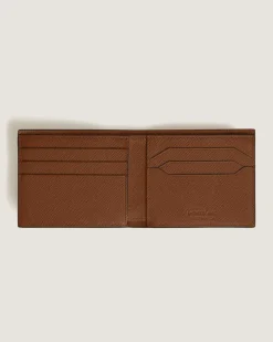Brieftasche 6 cc aus Sartorial Leder - Rehbraun - Leder - MB220386 - Brieftaschen