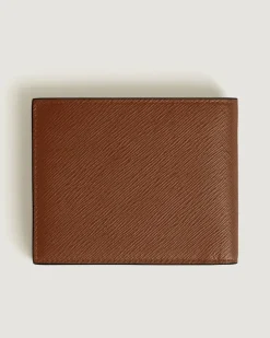 Brieftasche 6 cc aus Sartorial Leder - Rehbraun - Leder - MB220386 - Brieftaschen