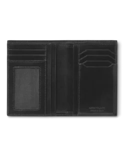 Brieftasche 7 cc mit Ausweisfach aus Meisterstück Leder - Schwarz - Leder - MB198380 - Brieftaschen
