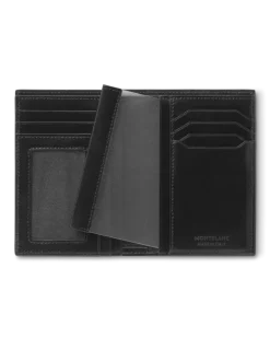 Brieftasche 7 cc mit Ausweisfach aus Meisterstück Leder - Schwarz - Leder - MB198380 - Brieftaschen