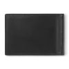 Brieftasche 6 cc mit Geldscheinklammer aus Meisterstück Leder - Schwarz - Leder - MB198313 - Brieftaschen