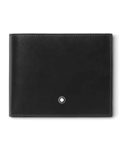 Brieftasche 10 cc mit Münzfach aus Meisterstück Leder - Schwarz - Leder - MB198315 - Münzbörsen