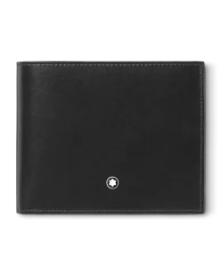 Brieftasche 10 cc mit Münzfach aus Meisterstück Leder - Schwarz - Leder - MB198315 - Münzbörsen