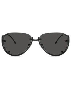 Brille in Pilotenform - Sonnenbrille - Unisex - Schwarz