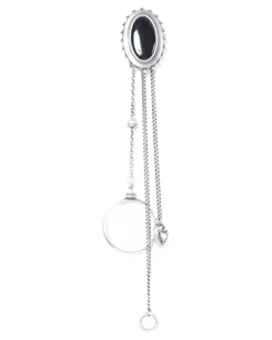 Brosche mit Herzmotiv - Silber