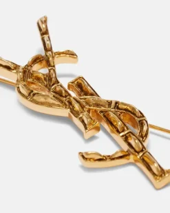 Brosche Opyum YSL opyum Gold