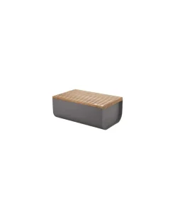 Brotkasten Mattina - Grau - Bambus - Designer Big Game