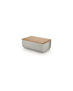 Brotkasten Mattina - Grau - Bambus - Designer Big Game
