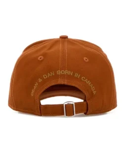 Bruciato Exterior: Cotton Cappelli Hat Orange