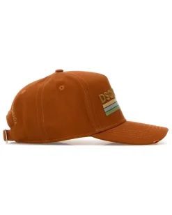 Bruciato Exterior: Cotton Cappelli Hat Orange