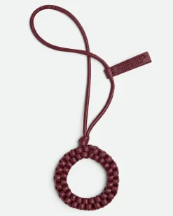 Buchstabe O-Charm-Bordeaux - Herren