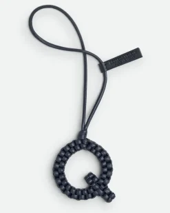 Buchstabe Q-Charm-Blau - Herren