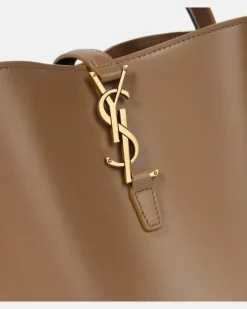 Bucket Bag Le 37 Small aus Leder Braun
