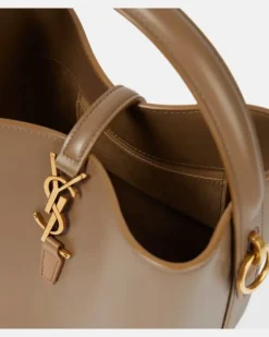 Bucket Bag Le 37 Small aus Leder Braun