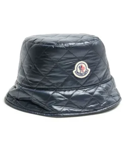 Bucket Hat mit Logo Navy