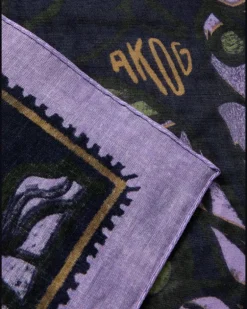 Bura Cotton Bandana Purple