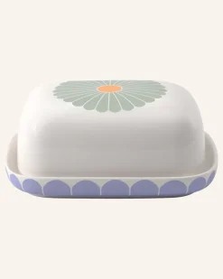 Butterdose Fleur Couleur weiss Gelb