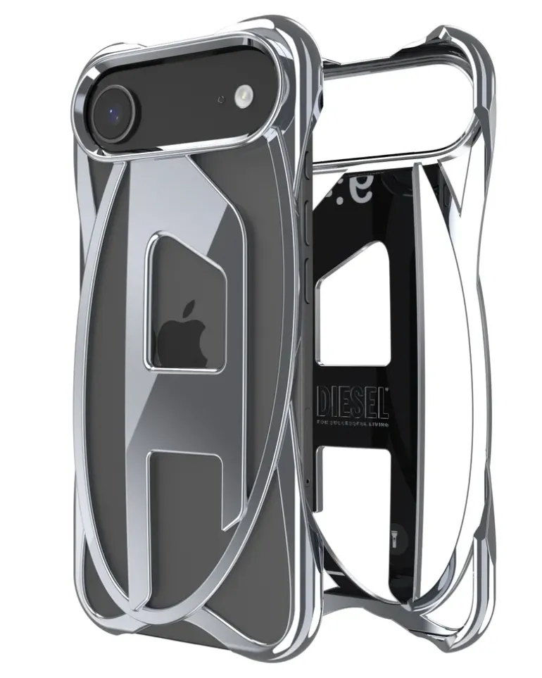 Caged D Glänzende Hülle für iPhone 17 Air - Schutzhüllen - Unisex - Grau