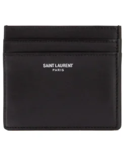 1000 Calf Skin Portafogli Wallet Black