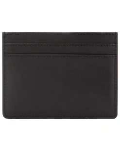 1000 Calf Skin Portafogli Wallet Black