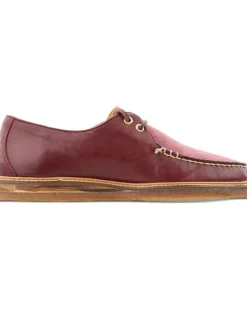 Captains Derby-Schuhe - Rot
