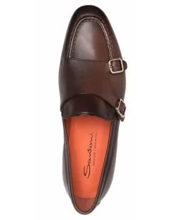 Carlos Monk-Schuhe - Braun