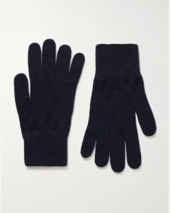 Cashmere Gloves Blue