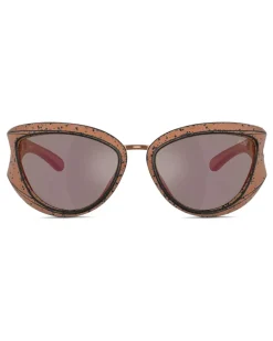 Cateye-Sonnenbrillen - Sonnenbrille - Unisex - Braun