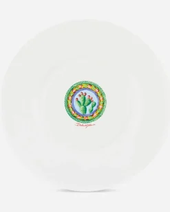 Charger Plate In Fine Porcelain - Platzteller Mehrfarbig