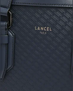 Charlie Laptoptasche mit Monogramm - Blau