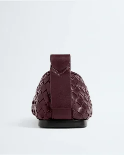 Charlotte Ballerinas-Bordeaux - Damen