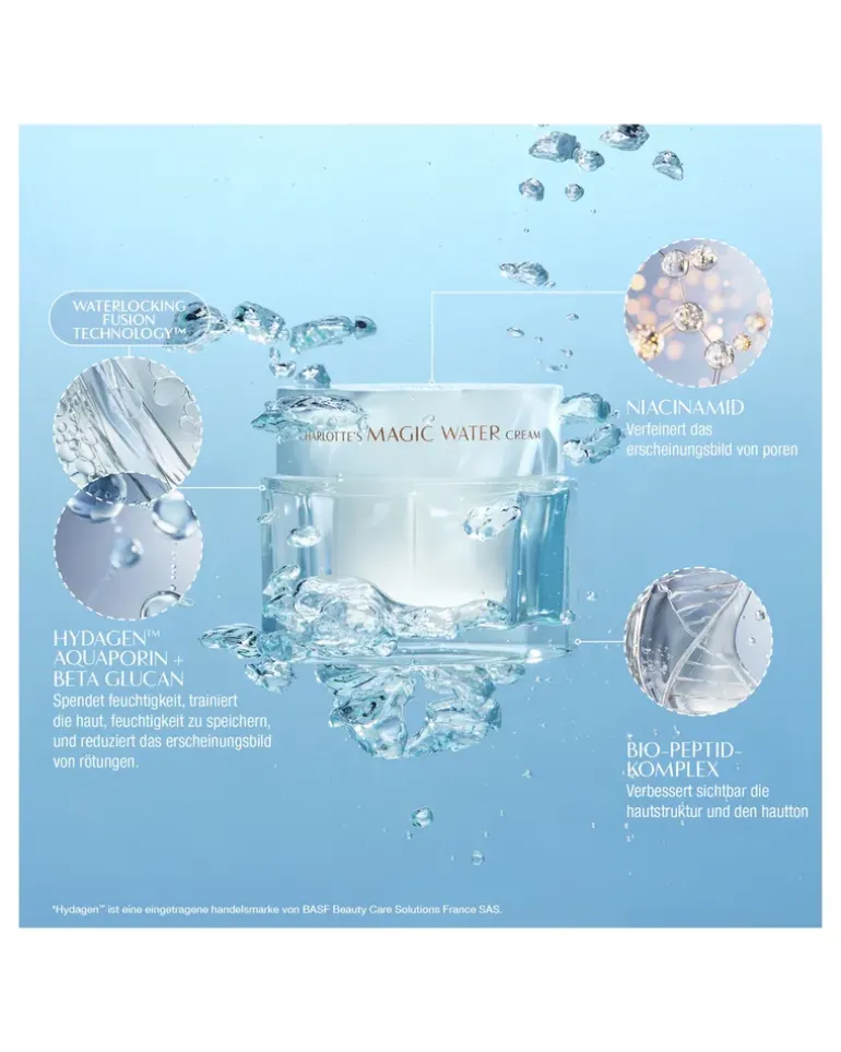 Charlotte's Magic Water Cream Refill Gesichtscreme 50 ml