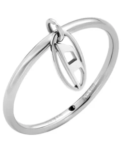 Charm-Ring aus Edelstahl - Ringe - Unisex - Silber