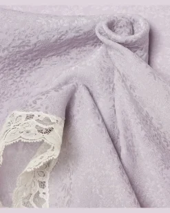 Chloé Tuch aus Seiden-Jacquard Violett
