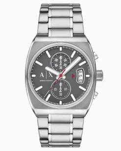 Chronograph aus Edelstahl Mehrfarbig