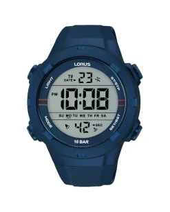 Chronograph Digital Blau