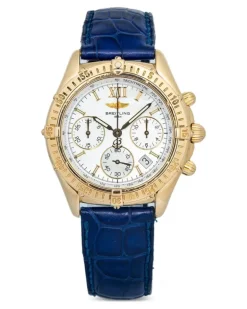 Chronograph mit Perlmutt 40mm - Weiß