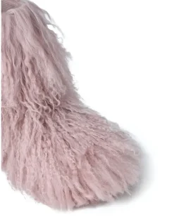 Classic Short Fluff Stiefel - Rosa classic-short