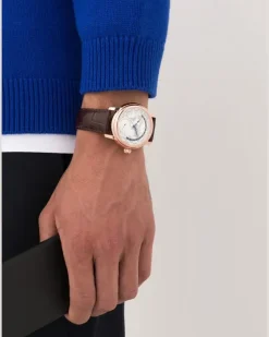 Classic Worldtimer Manufacture' Armbanduhr, 42mm - Weiß