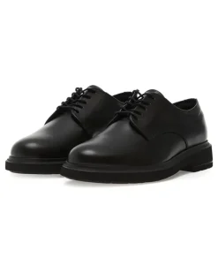 Clean Derby-Schuhe - Schwarz