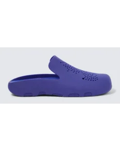 Clogs aus Gummi Blau
