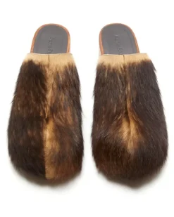 Clogs aus Holz - Braun